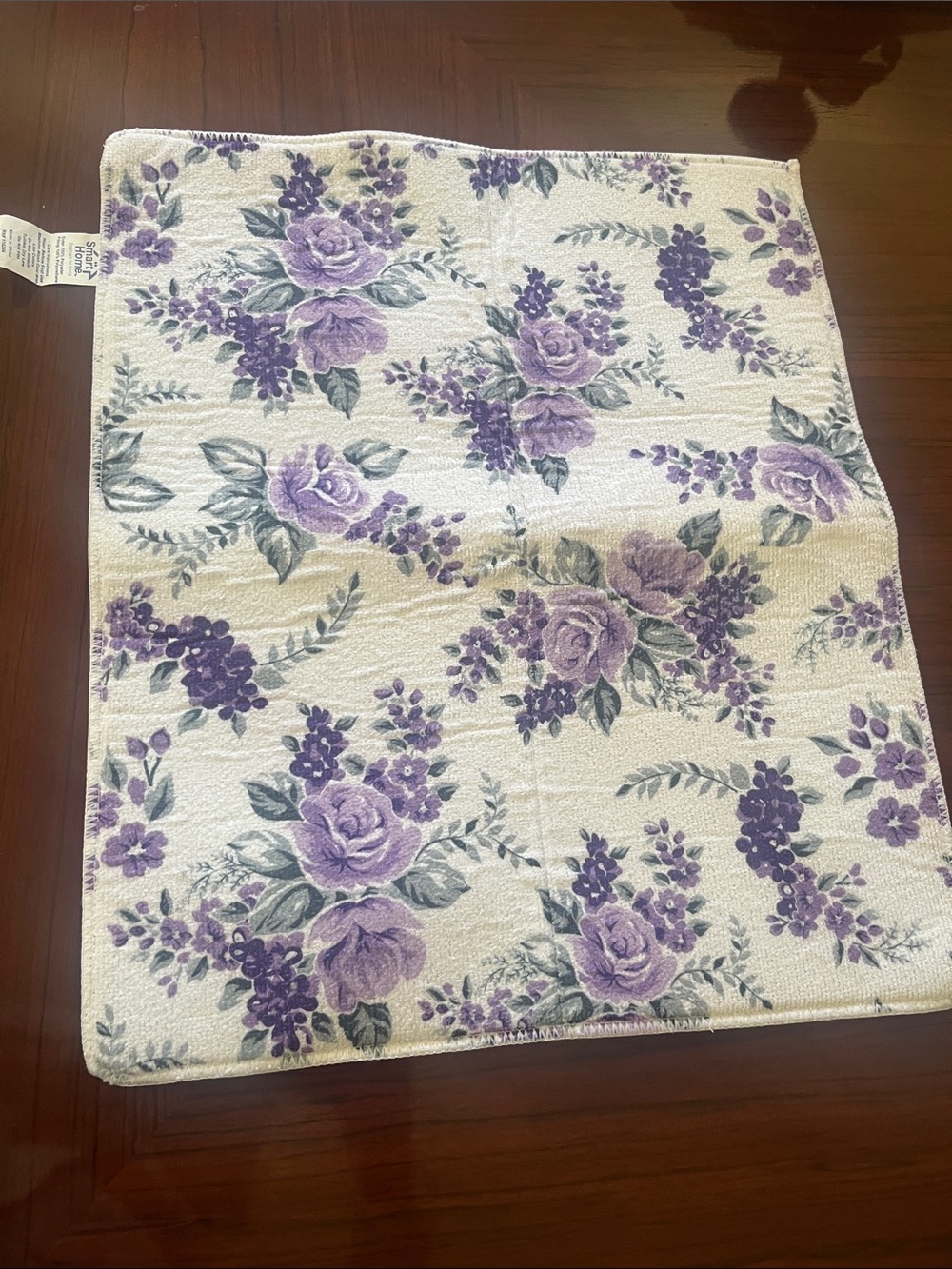 Purple Dish Mat - Soft Polyester